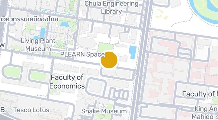แผนที่แสดงคณะรัฐศาสตร์