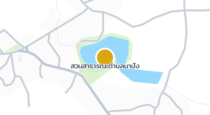 显示สวนสาธารณะตำบลนาปัง的地图