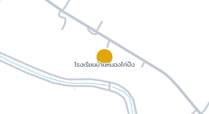 Map showing โรงเรียนบ้านหนองไก่ปิ้ง