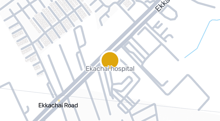 Ekachai hospital 위치 지도
