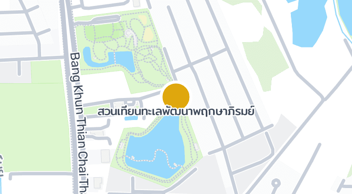 显示สวนเทียนทะเลพัฒนาพฤกษาภิรมย์的地图