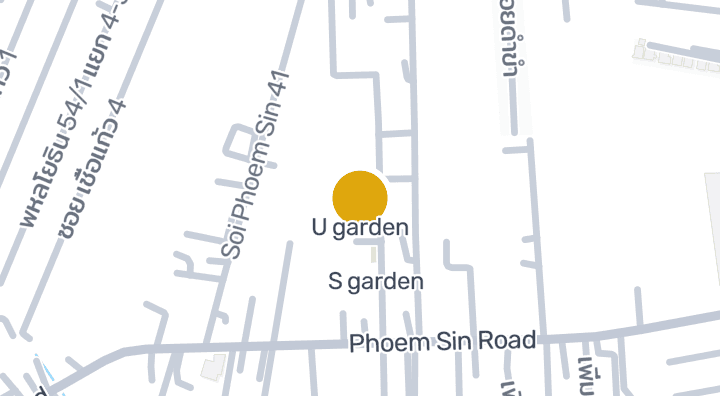 显示U garden的地图