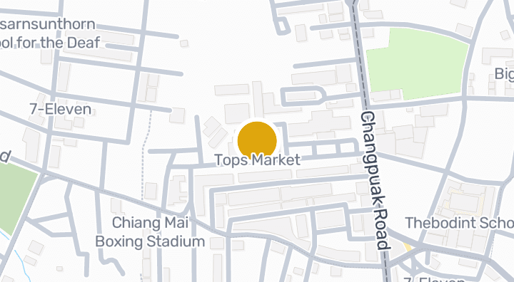 แผนที่แสดงTops Market
