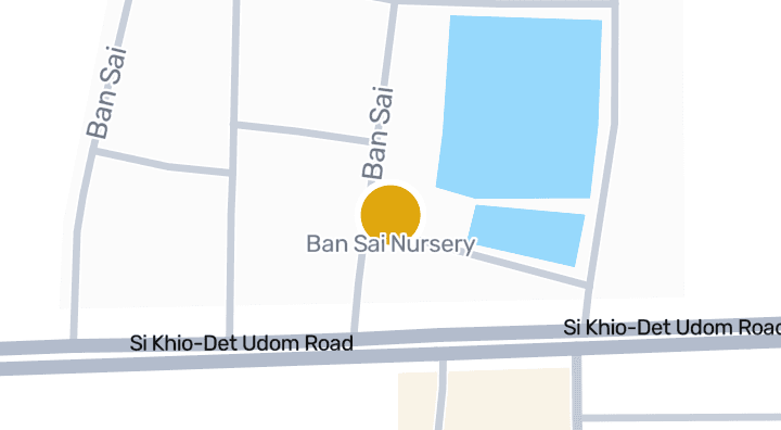 แผนที่แสดงBan Sai Nursery