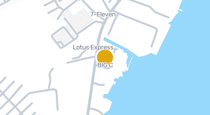 แผนที่แสดงBIG C