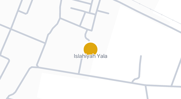 แผนที่แสดงIslahiyah Yala