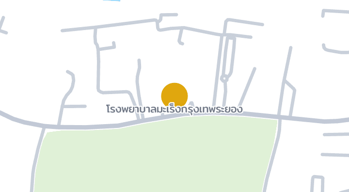 显示โรงพยาบาลมะเร็งกรุงเทพระยอง的地图