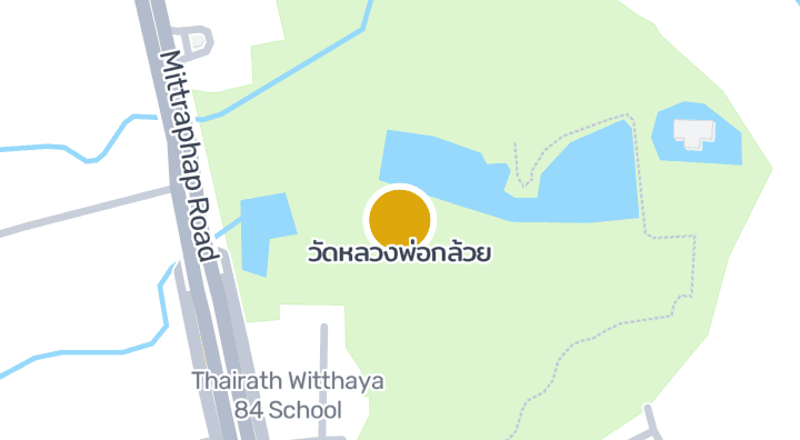 显示วัดหลวงพ่อกล้วย的地图