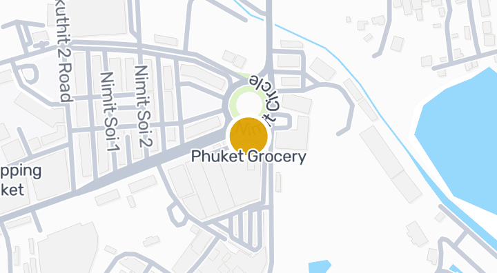 แผนที่แสดงPhuket Grocery