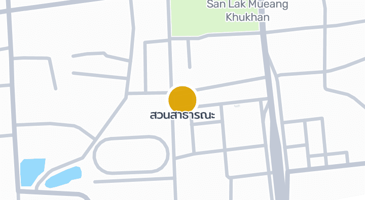 Map showing สวนสาธารณะ