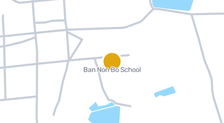 显示Ban Non Bo School的地图