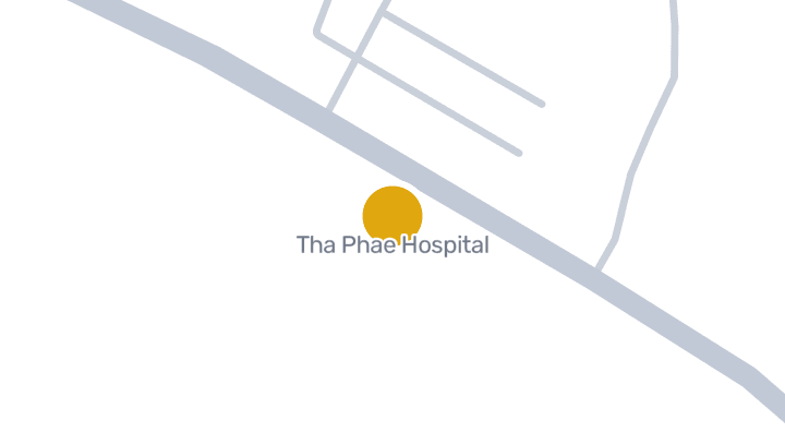 แผนที่แสดงโรงพยาบาลท่าแพ