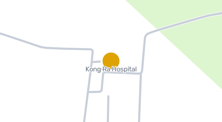 แผนที่แสดงโรงพยาบาลกงหรา
