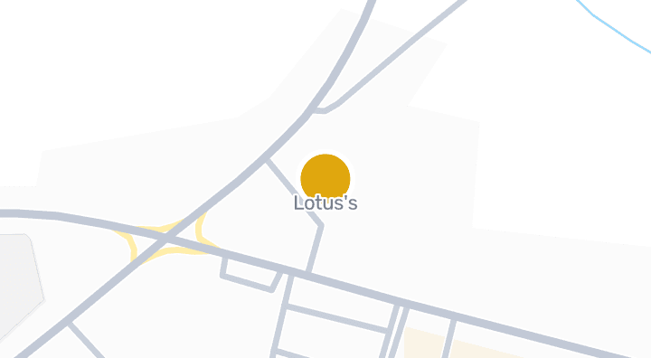 แผนที่แสดงTesco Lotus