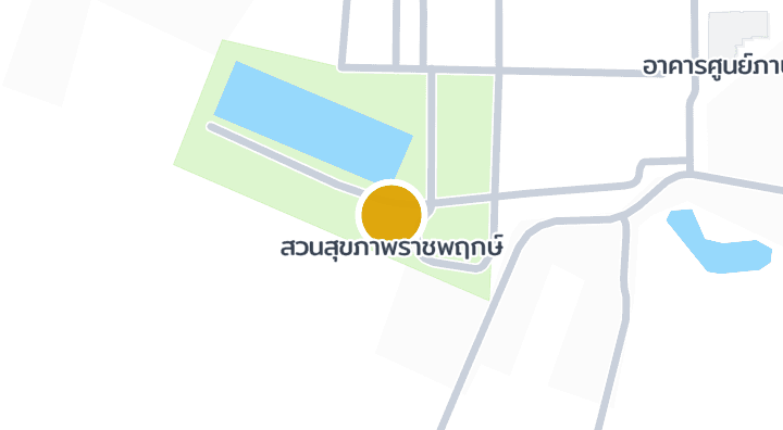 显示สวนสุขภาพราชพฤกษ์的地图