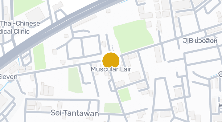 Map showing Muscular Lair