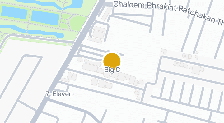 Map showing Big C