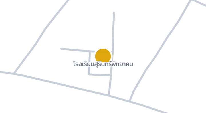 แผนที่แสดงโรงเรียนสุรินทร์พิทยาคม