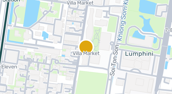Map showing Villa Market