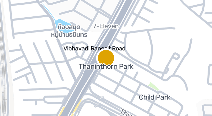Carte montrant Thaninthorn Park