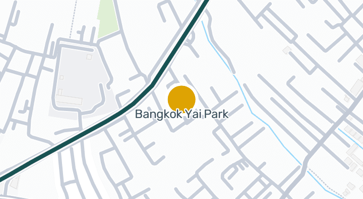 แผนที่แสดงสวนบางกอกใหญ่