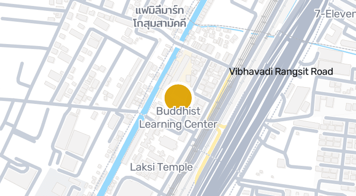 显示Buddhist Learning Center的地图