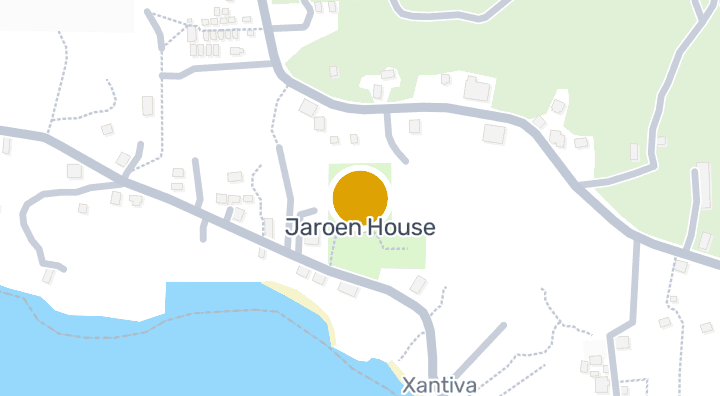 แผนที่แสดงJaroen House