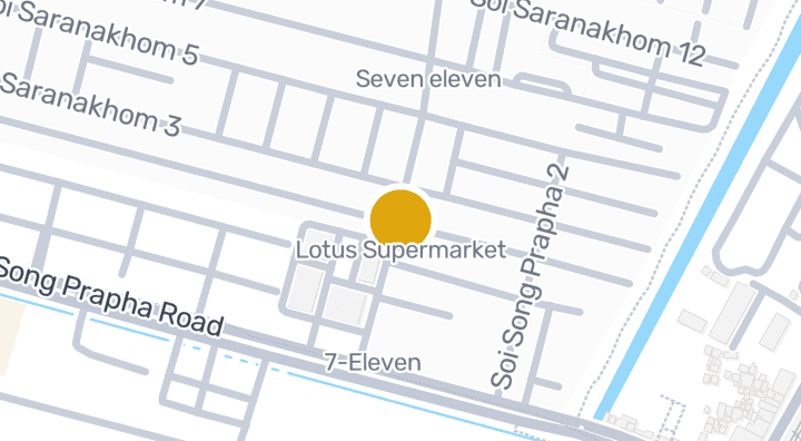 Carte montrant Lotus Supermarket