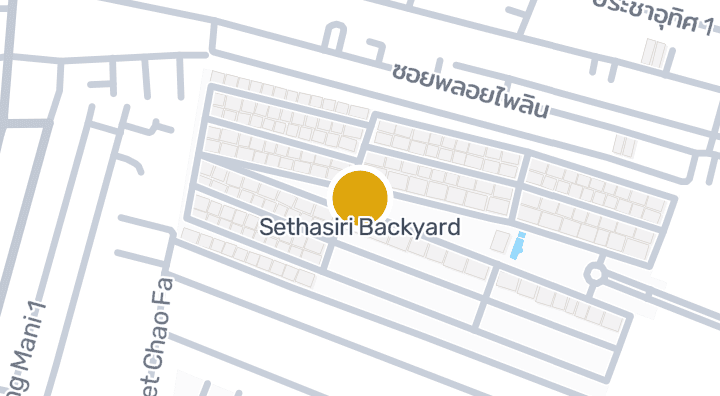 Carte montrant Sethasiri Backyard