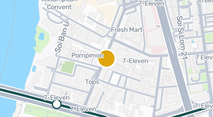 Map showing everything store