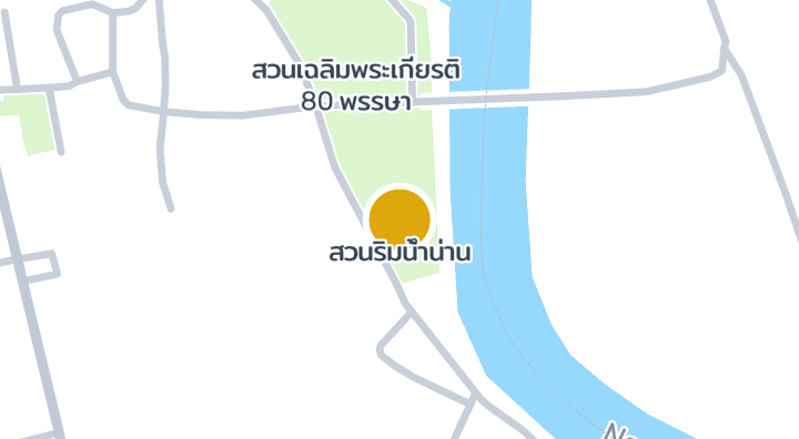 显示สวนริมน้ำน่าน的地图
