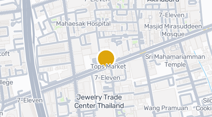 แผนที่แสดงเซ็นทรัล สีลม ทาวเวอร์