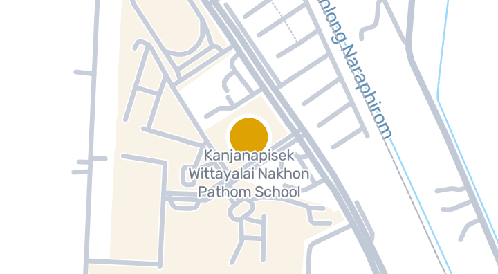 显示Kanjanapisek Wittayalai Nakhon Pathom School的地图