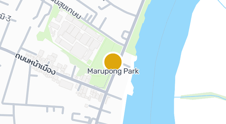 显示Marupong Park的地图
