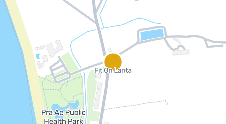 Map showing Fit On Lanta