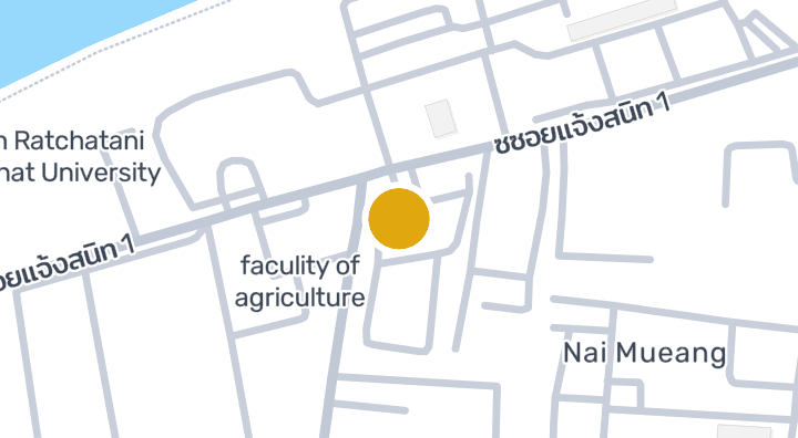 แผนที่แสดงFaculity of Industrial Technology