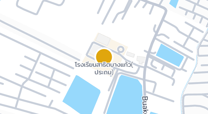 Map showing โรงเรียนสาธิตบางแก้ว(ประถม)