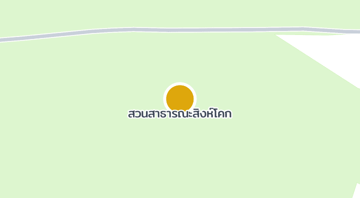 แผนที่แสดงสวนสาธารณะสิงห์โคก