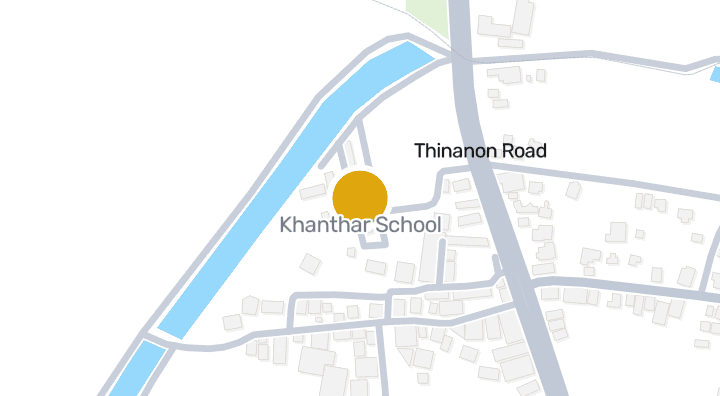 แผนที่แสดงKhanthar School