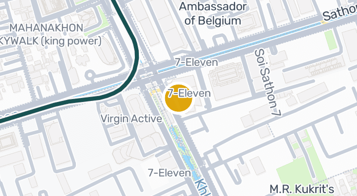 Map showing Fitness 24 Seven