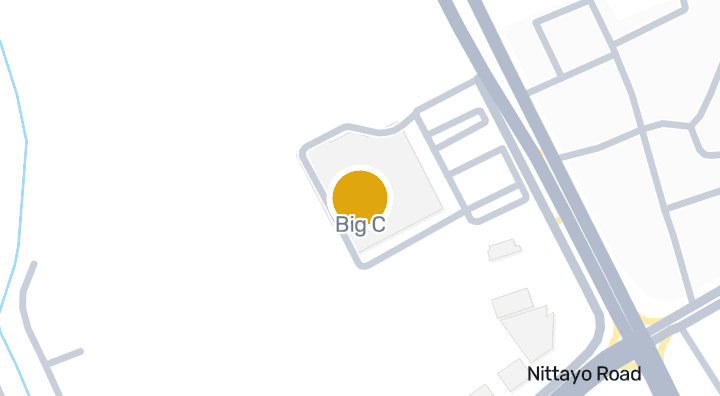 แผนที่แสดงBig C