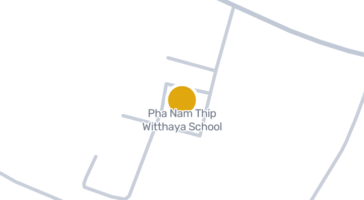 แผนที่แสดงโรงเรียน ผาน้ำทิพย์วิทยา