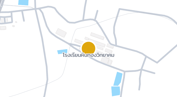 Map showing โรงเรียนหินกองวิทยาคม