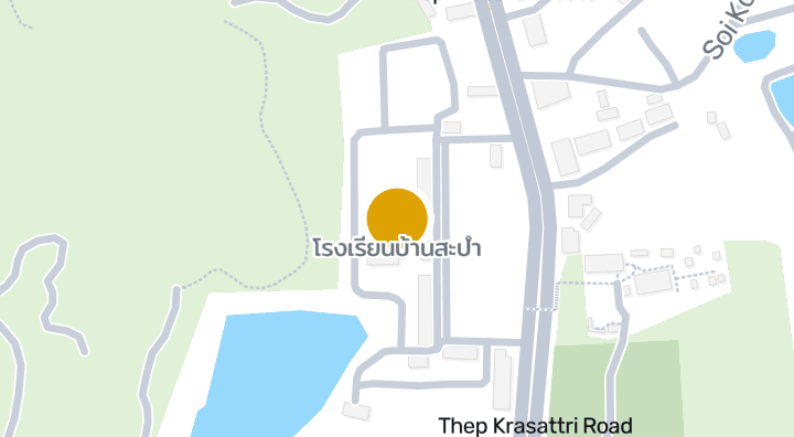 แผนที่แสดงโรงเรียนบ้านสะปำ