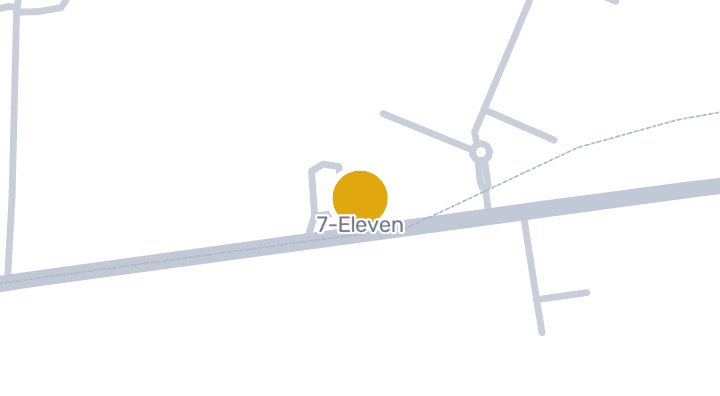 แผนที่แสดง7-Eleven