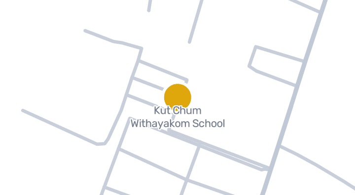 แผนที่แสดงโรงเรียน กุดชุมวิทยาคม