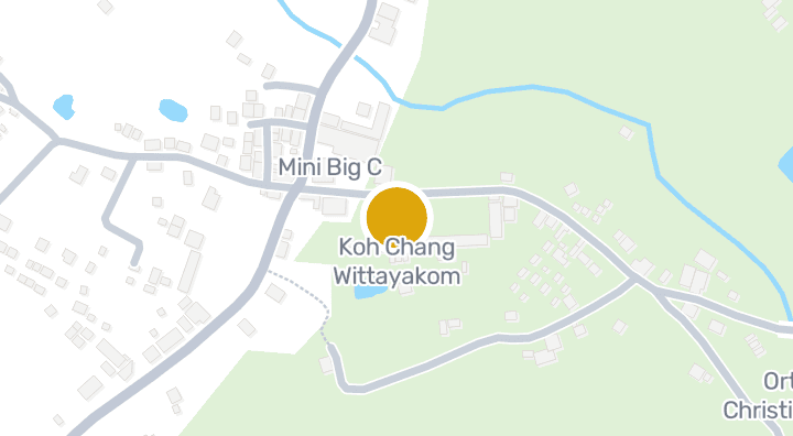 แผนที่แสดงKoh Chang Wittayakom
