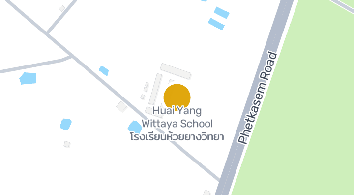 显示Huai Yang Wittaya School  โรงเรียนห้วยยางวิทยา的地图