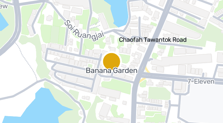 แผนที่แสดงBanana Garden