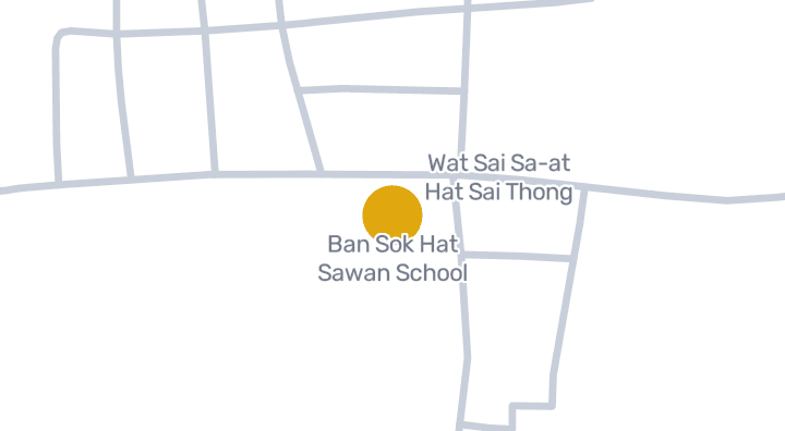 แผนที่แสดงโรงเรียนบ้านโสกหาดสวรรค์
